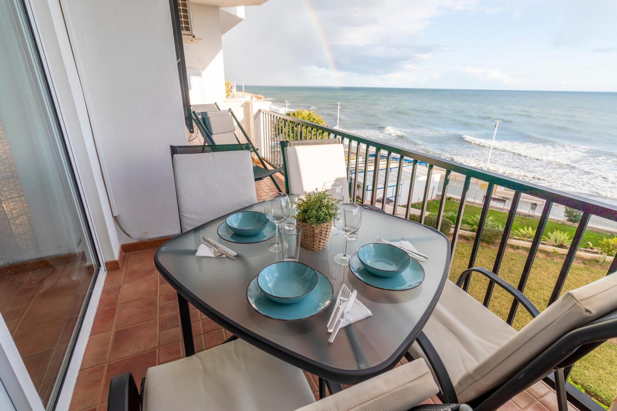 Rentitspain Apartamento Arce 13 Balcon Con Vista Al Mar Nerja Exterior foto